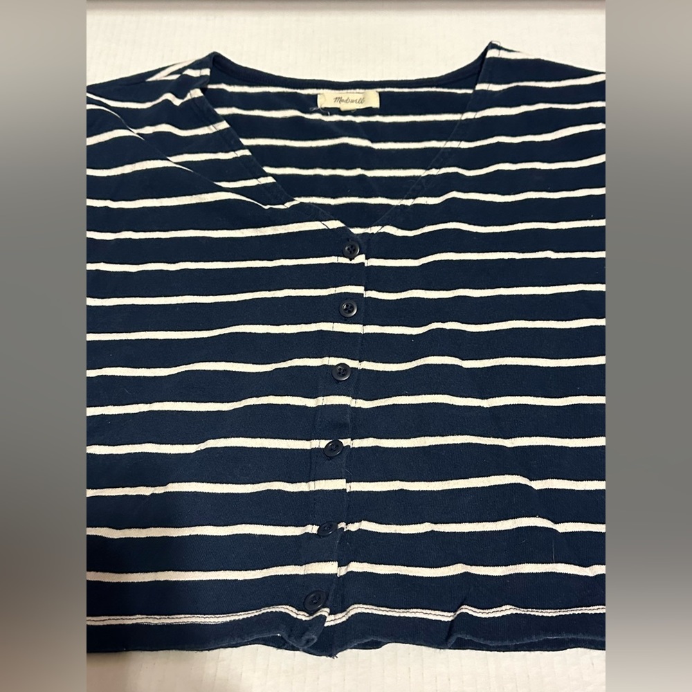 Madewell Button Top